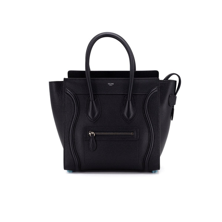 Celine Luggage Micro Black