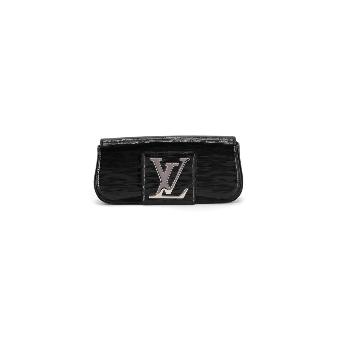 L*V Pochette Sobe EPI Electric Black