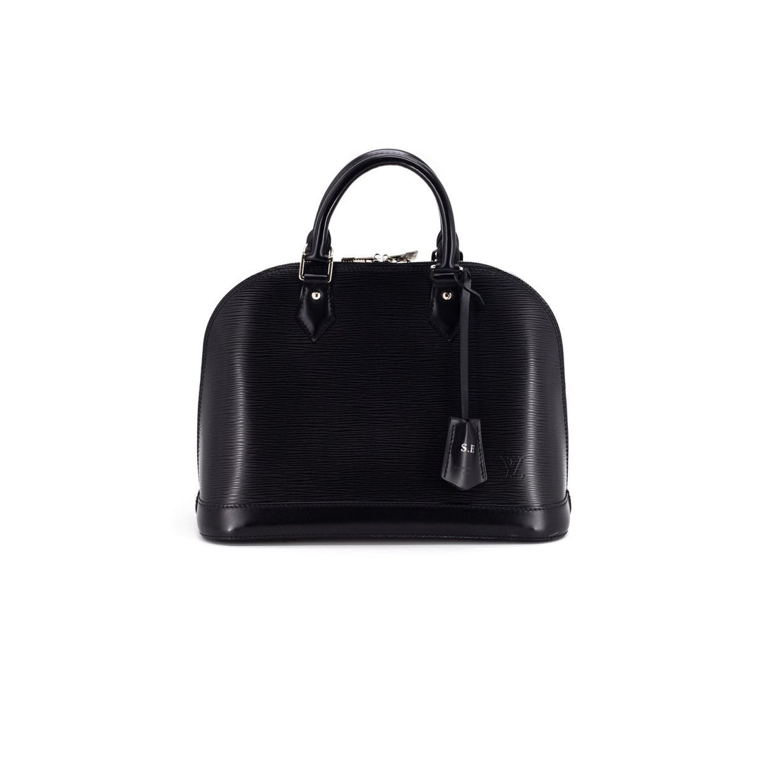 L*V EPI Leather Alma PM Noir