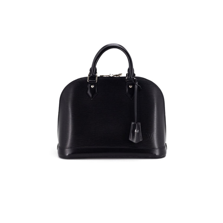 L*V EPI Leather Alma PM Noir