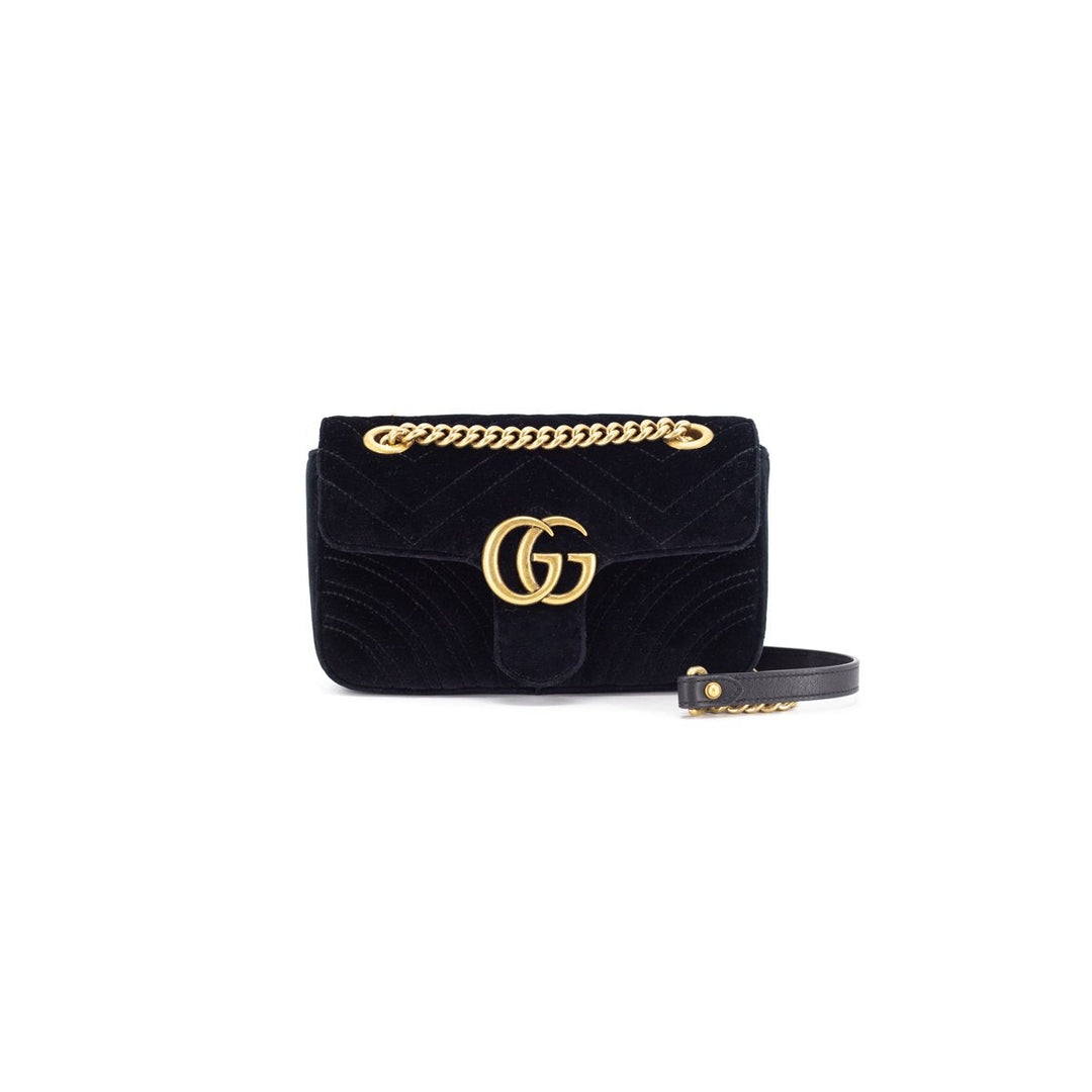 G*G GG Marmont Mini Black