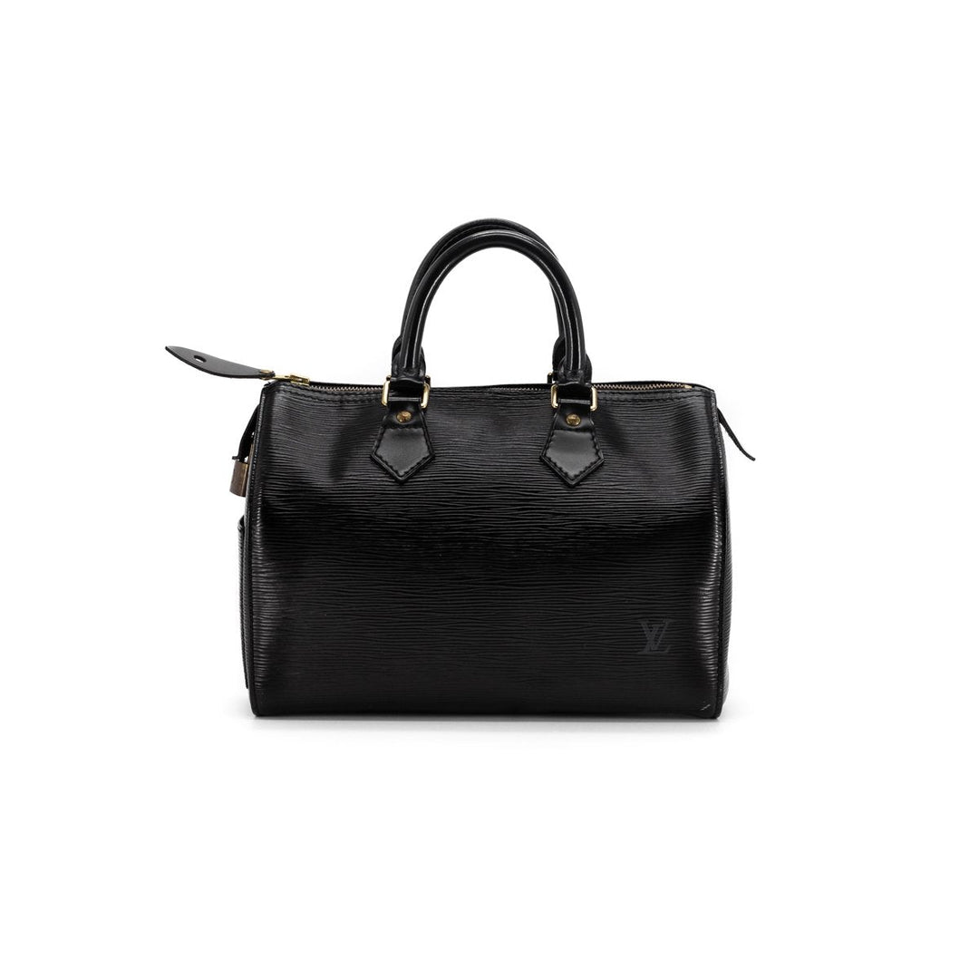 L*V EPI Leather Speedy 25 Noir