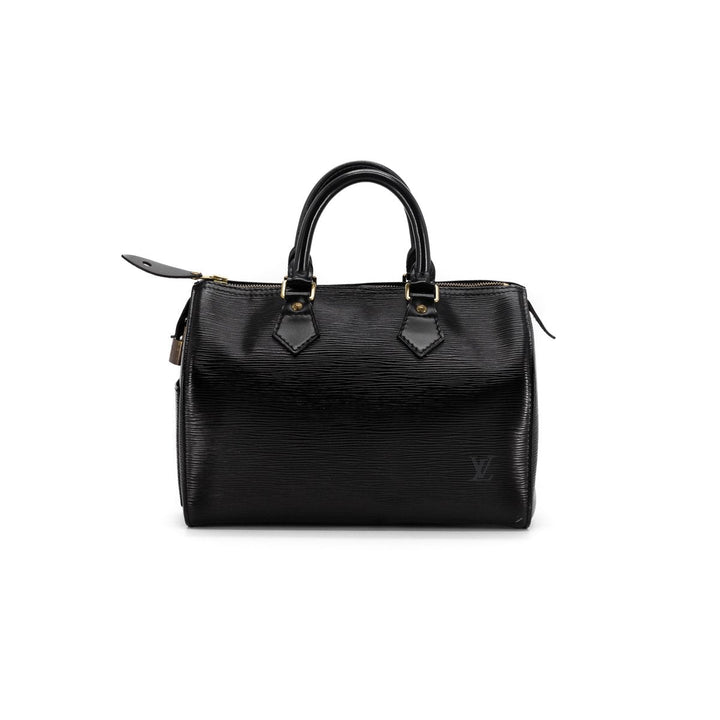 L*V EPI Leather Speedy 25 Noir