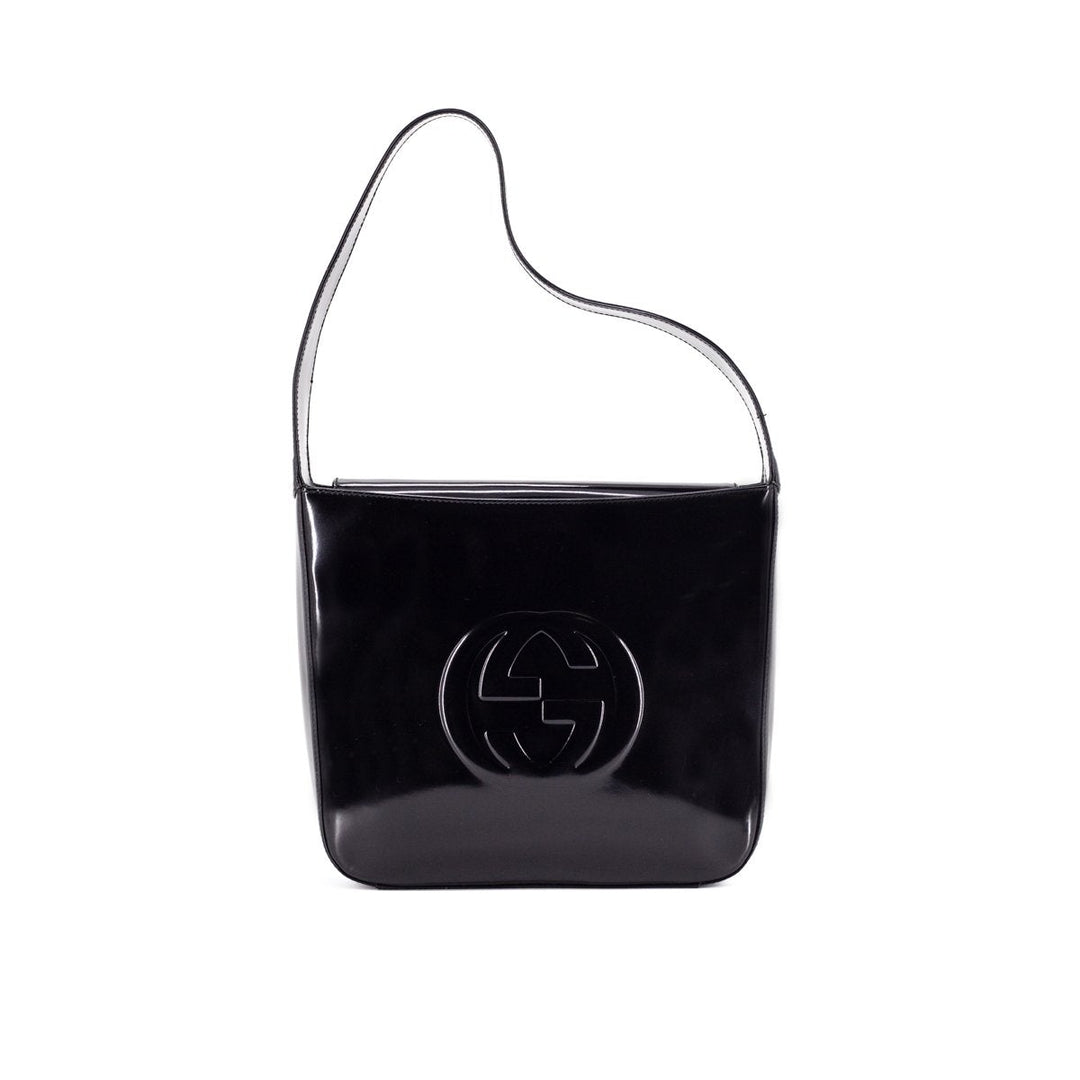 G*G Leather Tote Black