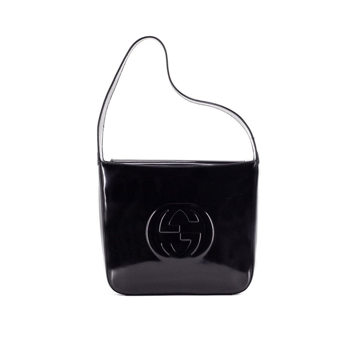 G*G Leather Tote Black