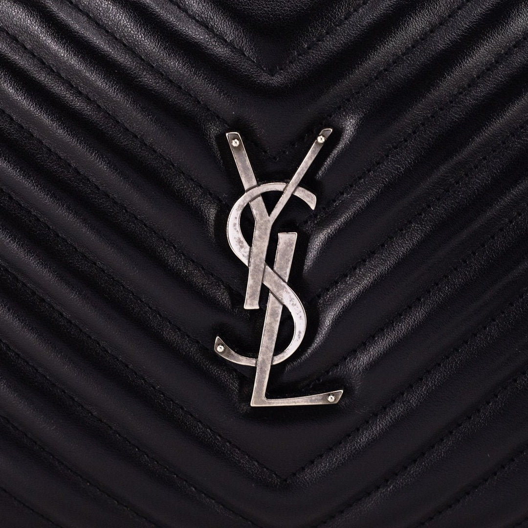 Saint Laurent Lou Camera Crossbody Bag Black