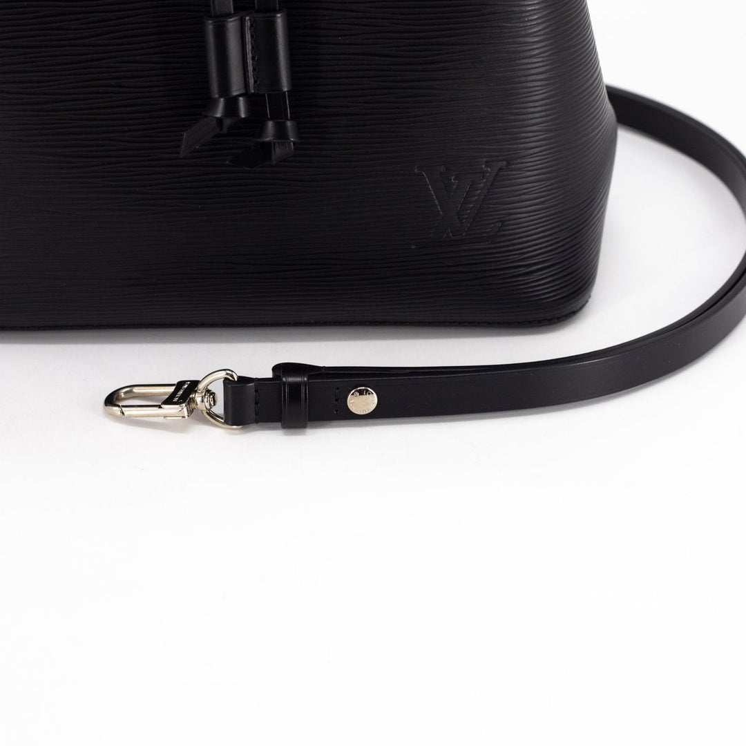 L*V NÉONOÉ EPI Leather Noir