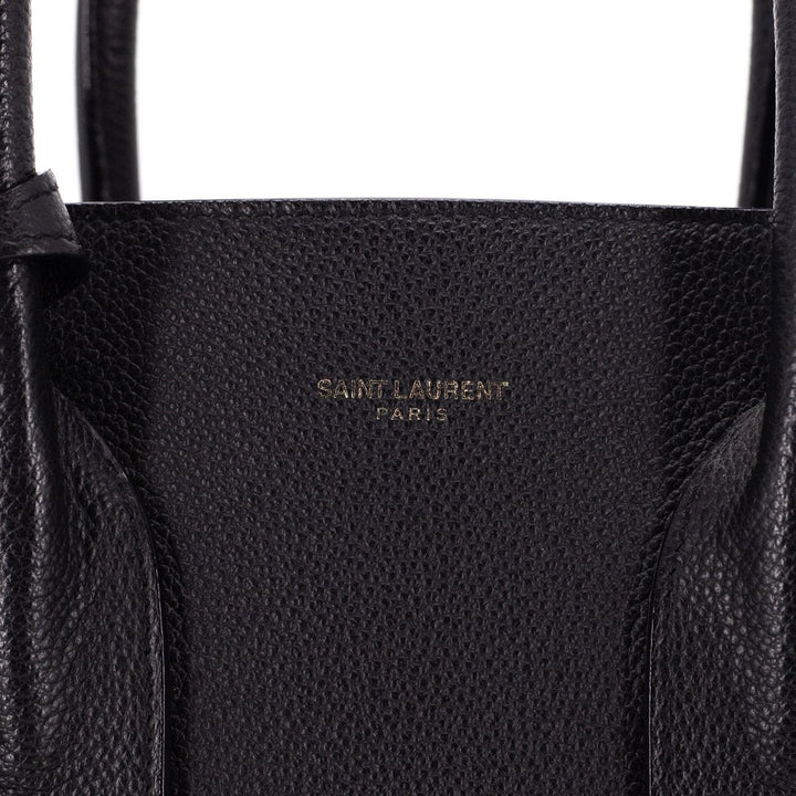 Saint Laurent Classic Sac De Jour Small In Grained Leather Black
