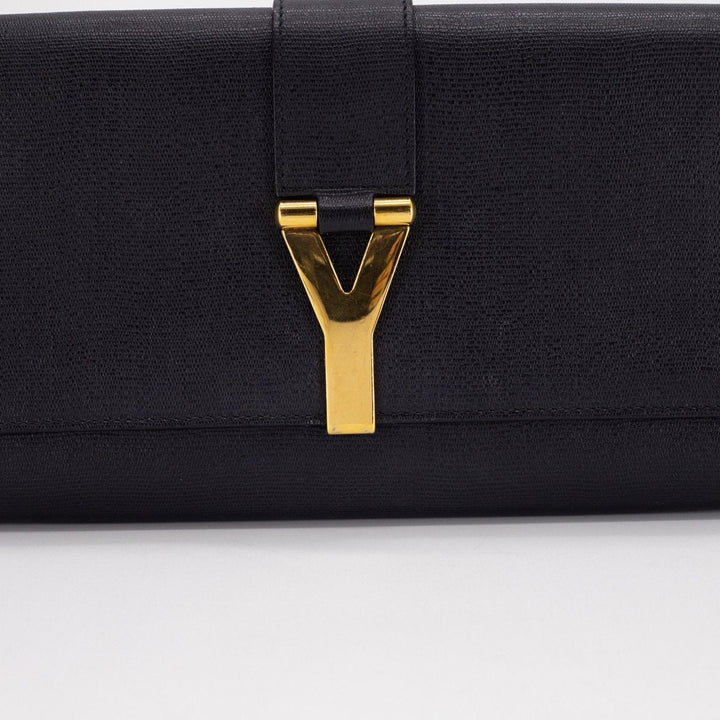 Saint Laurent Y Clutch Black