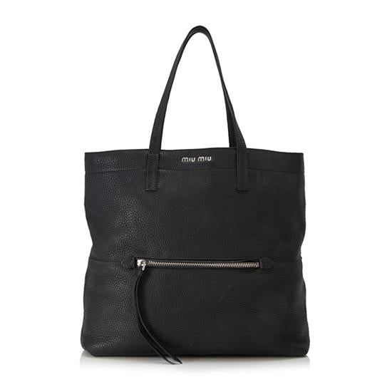 Miu Miu Vitello Daino Tote