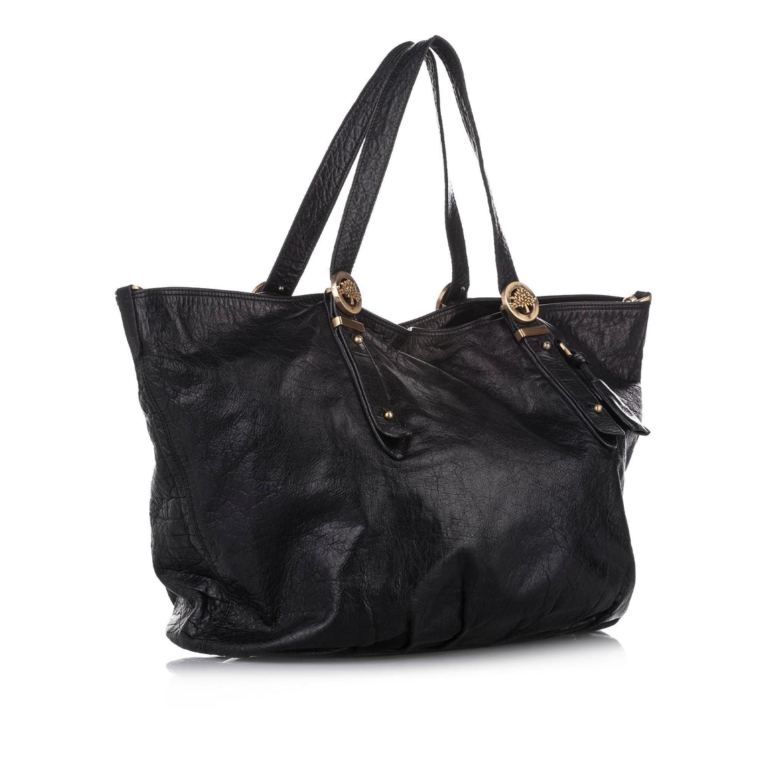 Mulberry Leather Tote Bag (SHG-18585)