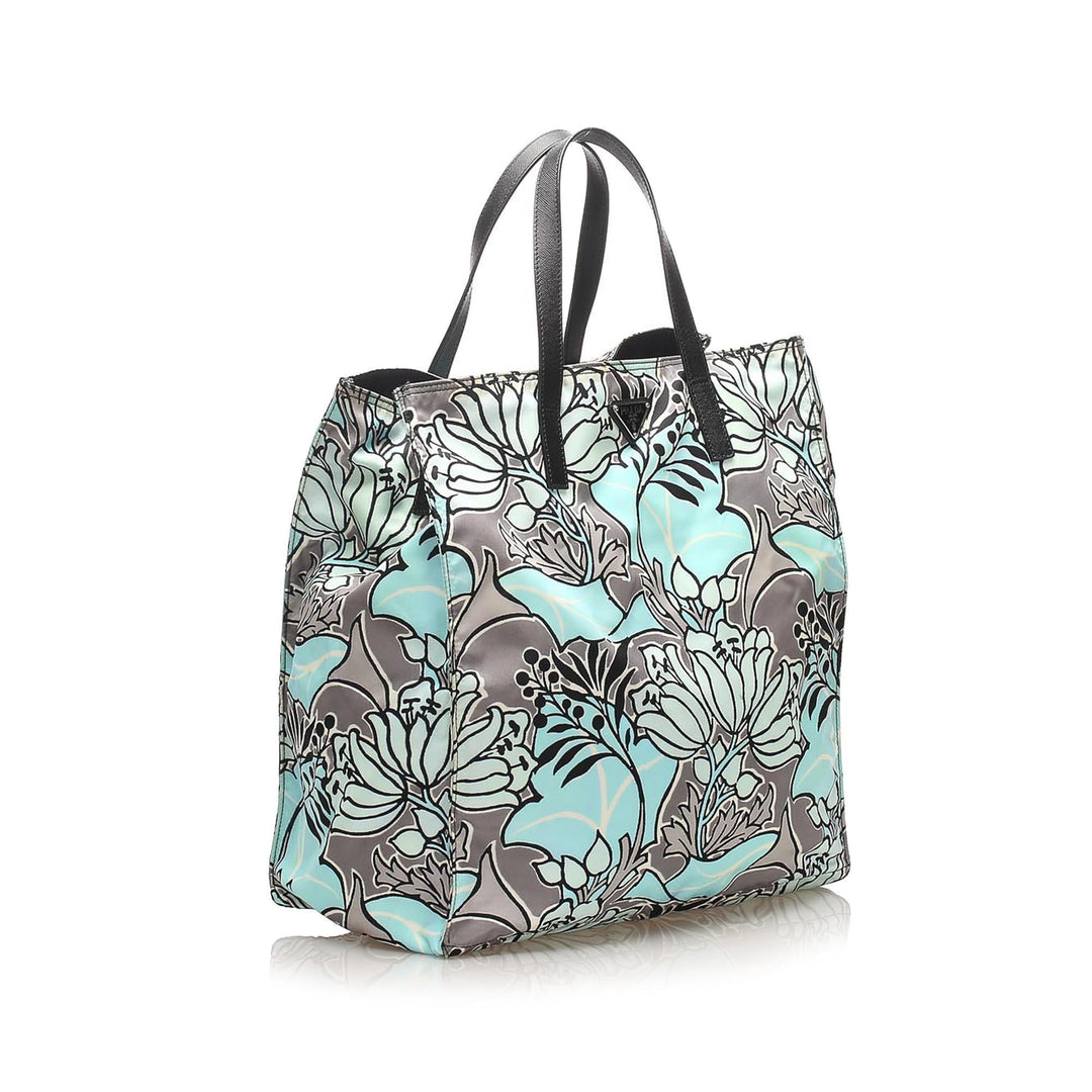 Prada Tessuto Stampato Tote Bag (SHG-11475)