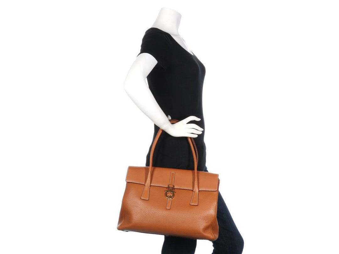Ferragamo Brown Tote