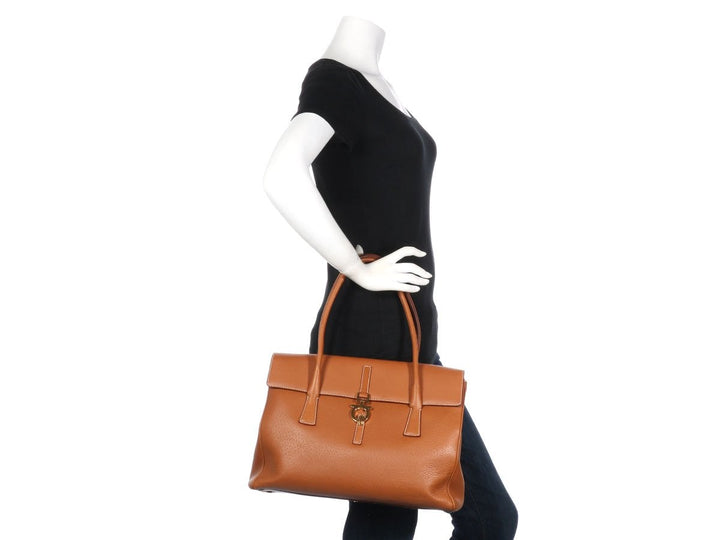 Ferragamo Brown Tote