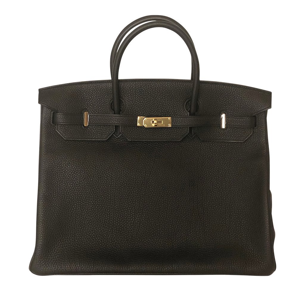 Hermès Birkin 40 Noir Togo GHW Bag