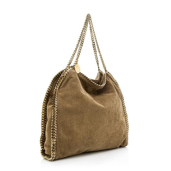 Stella McCartney Corduroy Falabella Tote