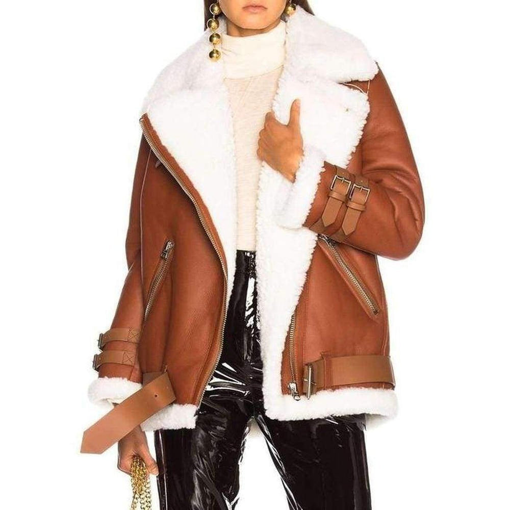 Acne Studios-Velocite Jacket in Nut Brown - Runway Catalog