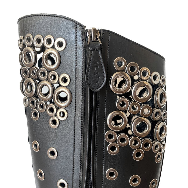 Knee High Leather Boots
