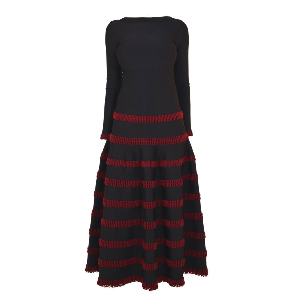 Knit Long Sleeve Maxi Dress