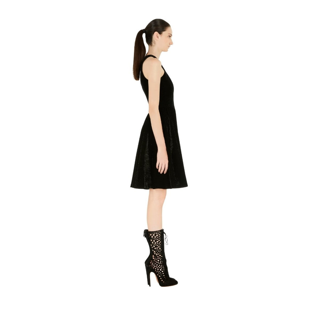 Mid Calf Stiletto Boots
