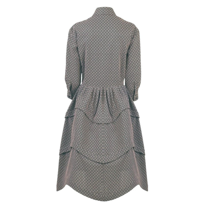 Woven Wool Shirt Dress