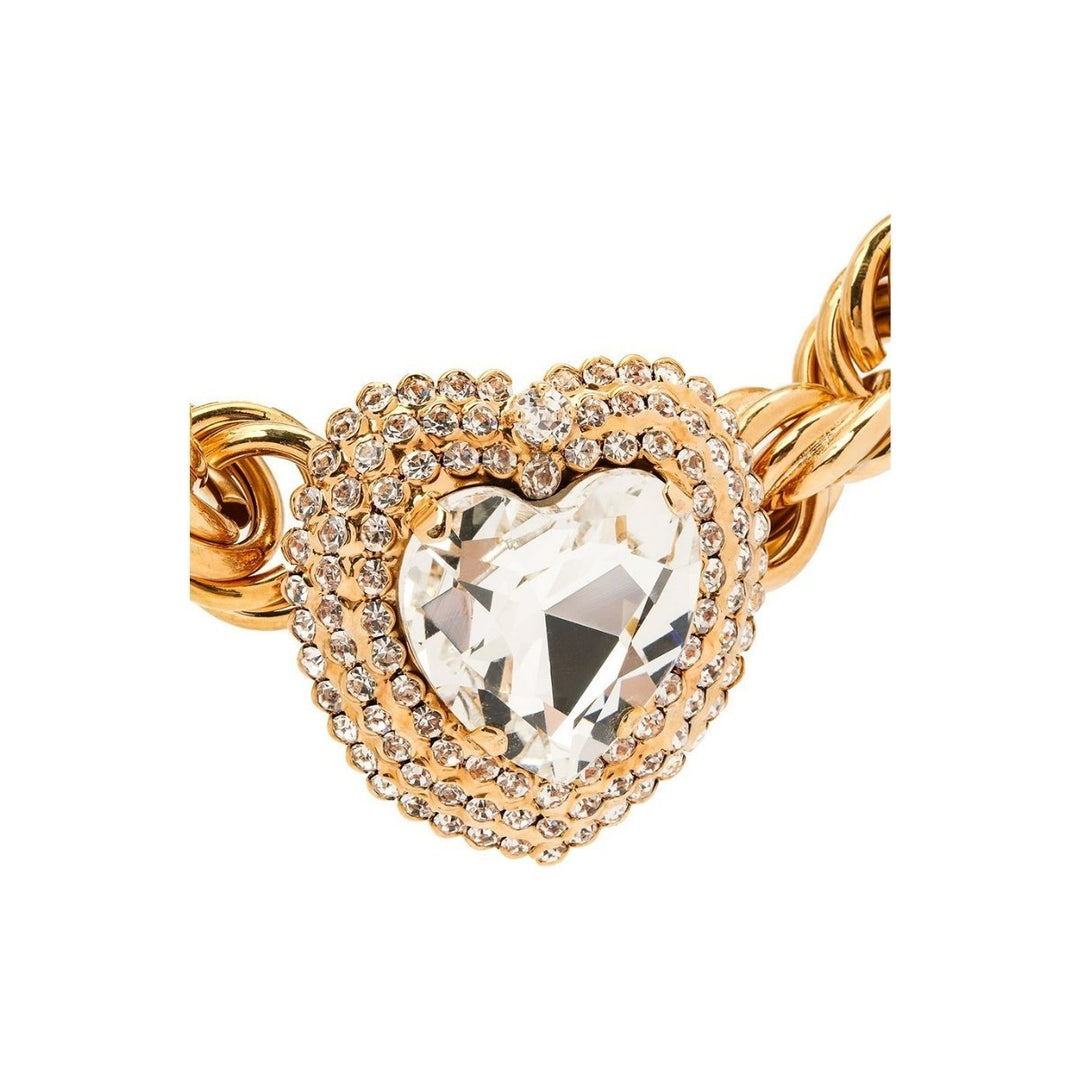 Choker with Heart Crystals
