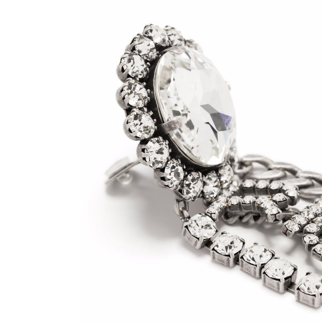 Crystal Chain Earrings