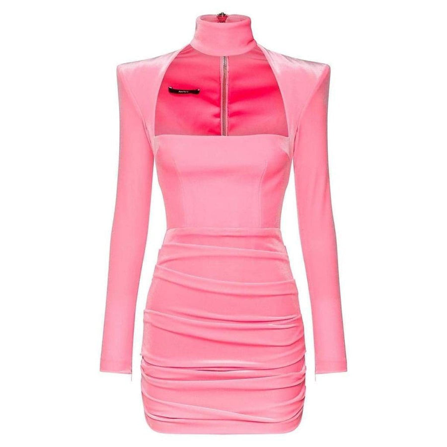 Alex Perry-Ashton Ruched Mini Dress - Runway Catalog