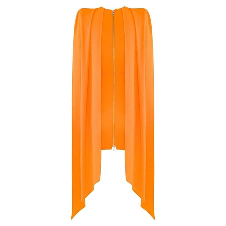 Cape Sleeve Mini Dress