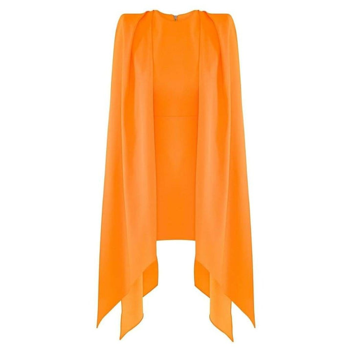 Alex Perry-Cape Sleeve Mini Dress - Runway Catalog