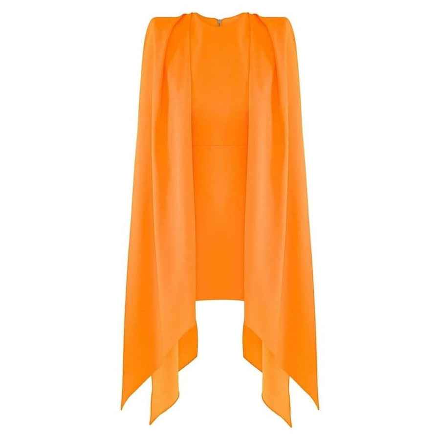 Alex Perry-Cape Sleeve Mini Dress - Runway Catalog