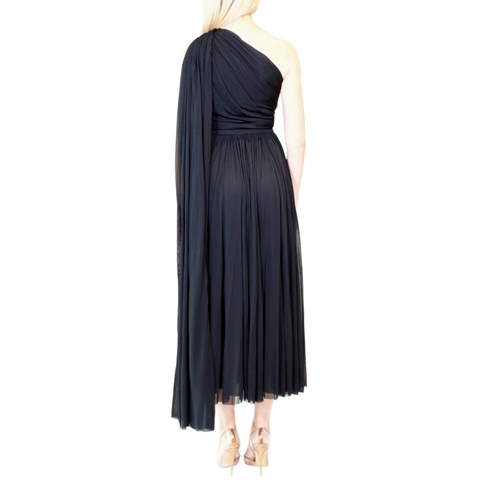 One-shoulder Evening Gown