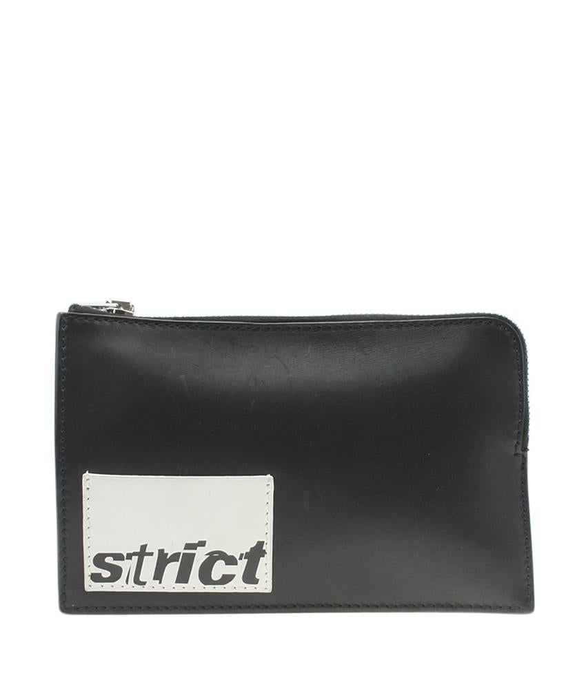Alexander Wang Strict Black Leather Clutch