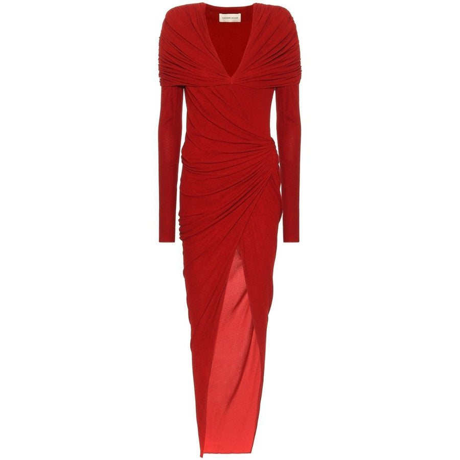 Alexandre Vauthier-Asymmetric Jersey Dress - Runway Catalog