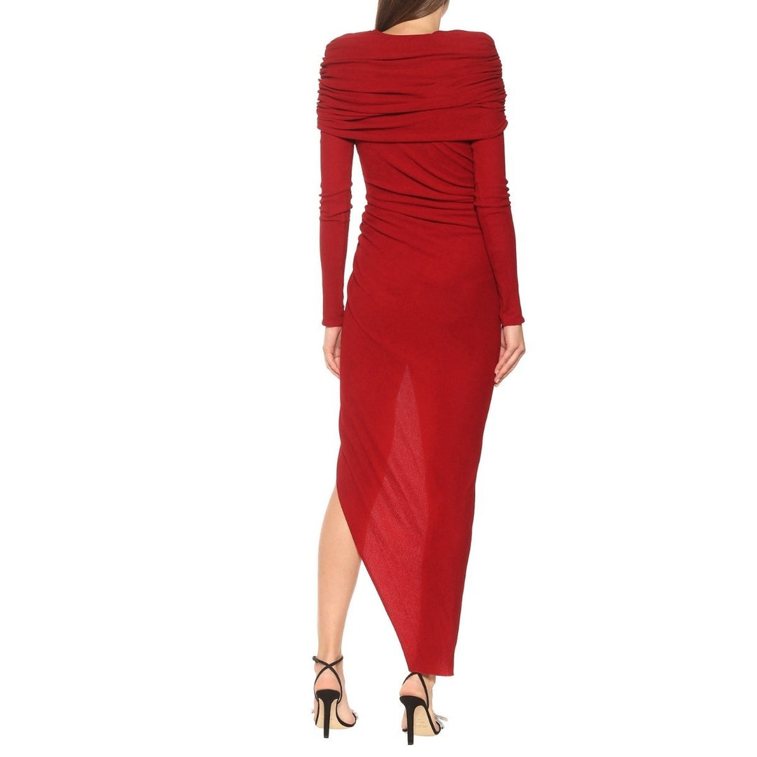 Asymmetric Jersey Dress