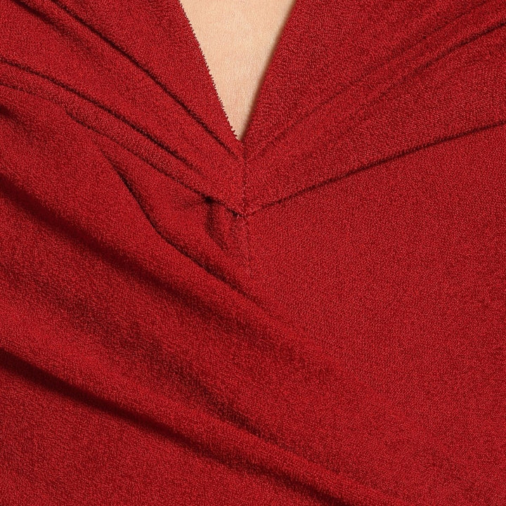 Asymmetric Jersey Dress