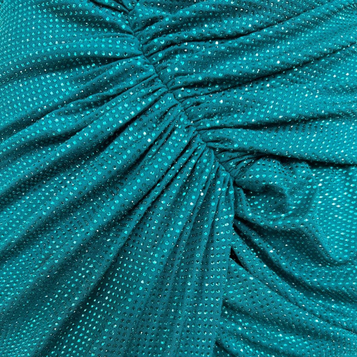 Crystal Embellished Asymmetric Skirt