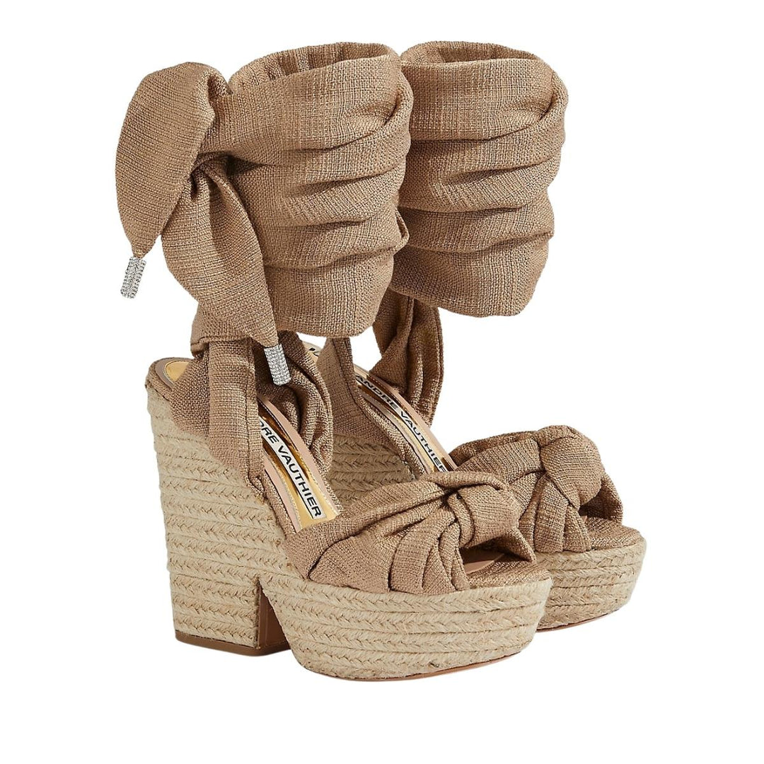 Leila Wedge-heel Sandals