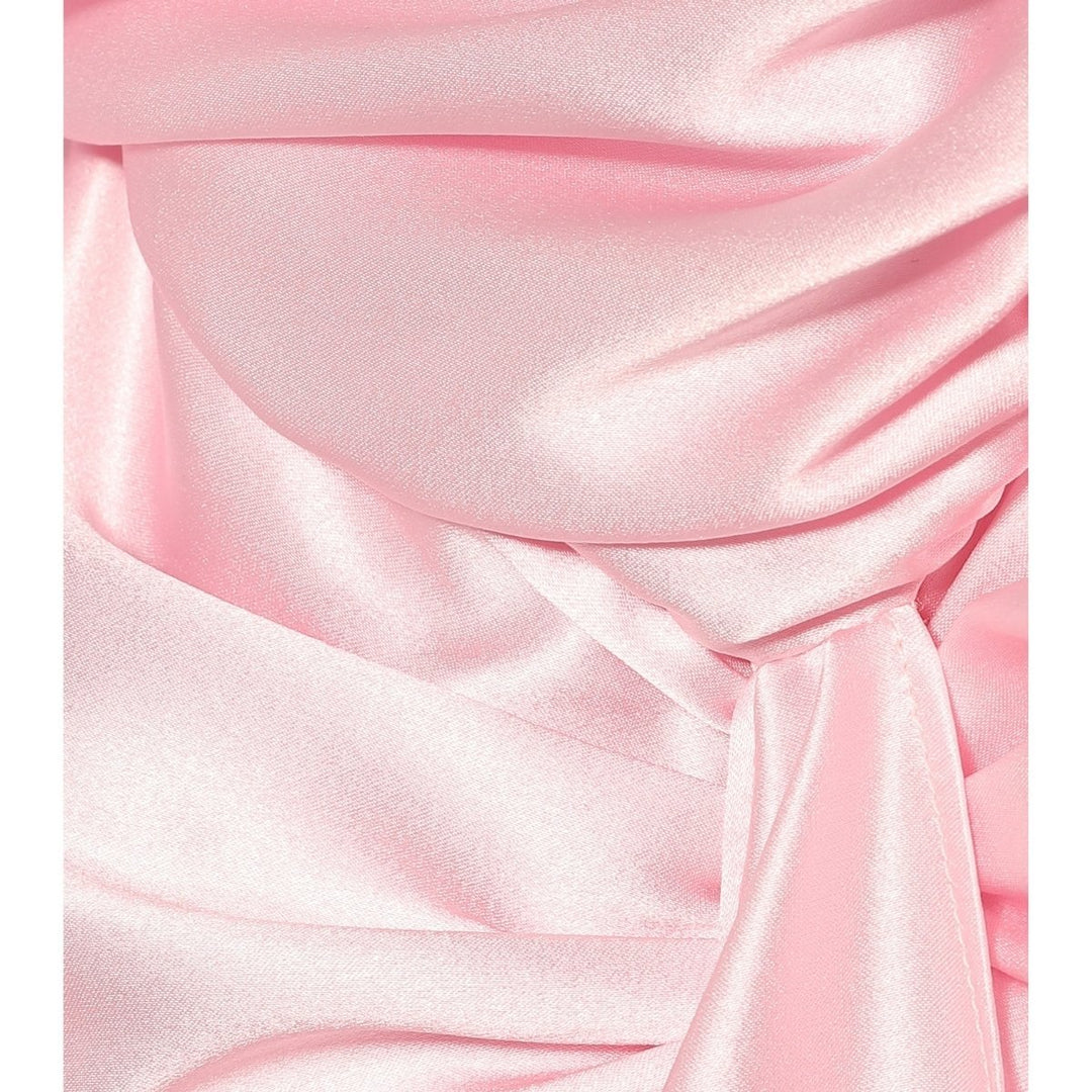 Stretch-silk Satin Mini Dress