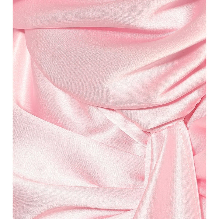 Stretch-silk Satin Mini Dress