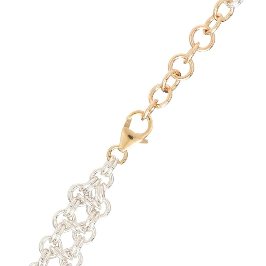 24K Gold-Plated Woven Tapestry Amulet Necklace