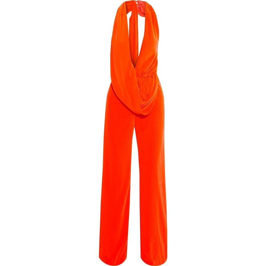Area-Draped Cowl Jumpsuit - Runway Catalog