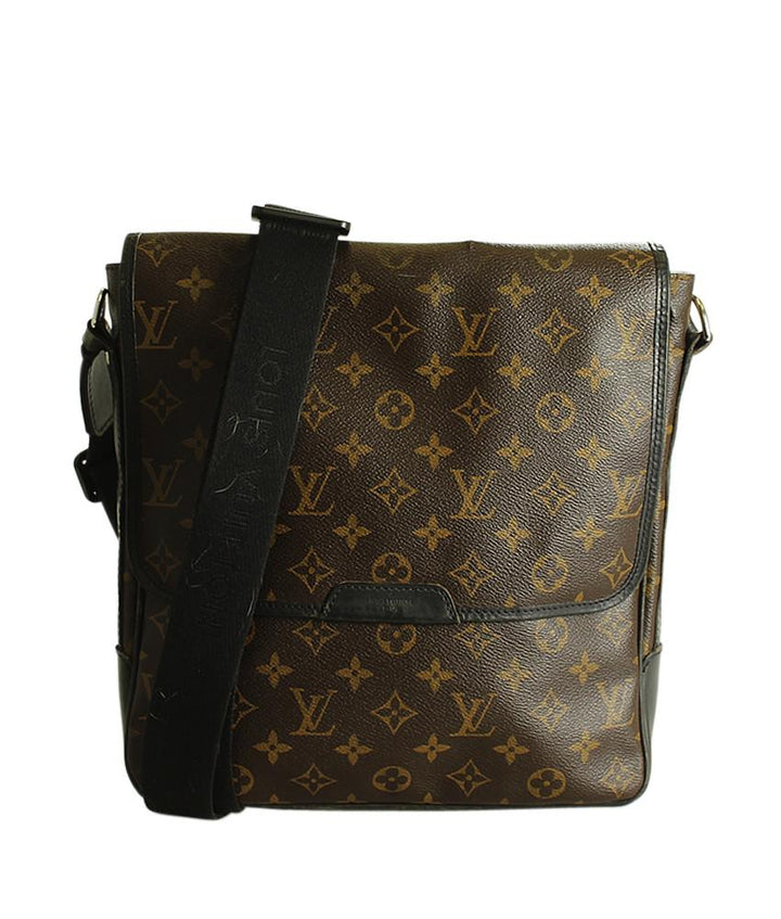 L*V Bass MM Macassar Monogram Crossbody Bag