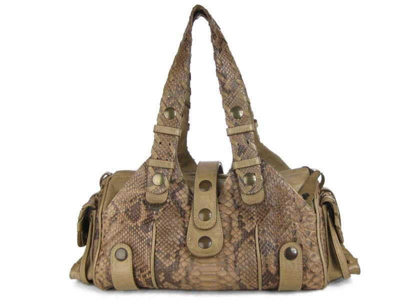 Chloé  Natural Python Silverado