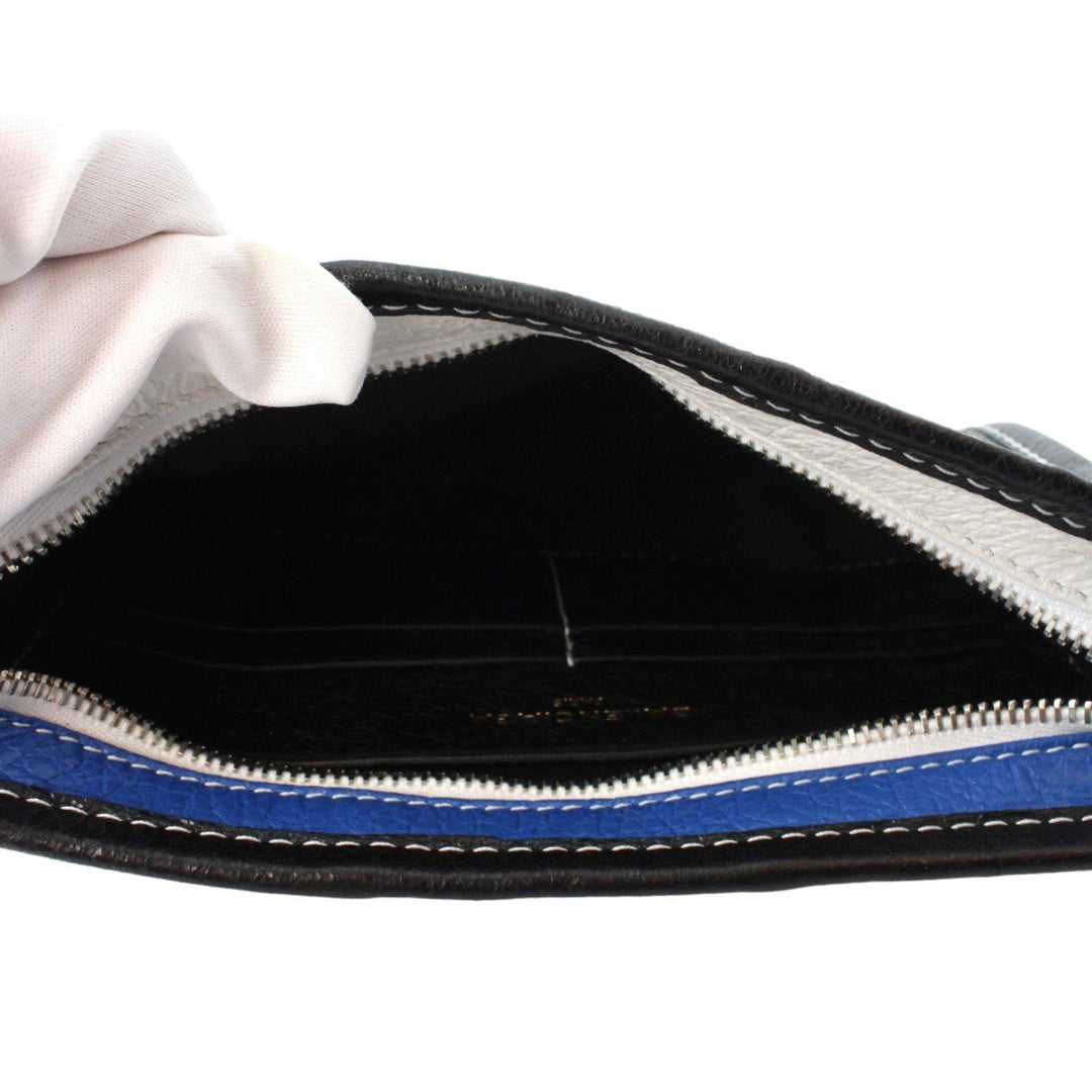 Balenciaga Bazar Multicolor Striped Leather Cross Body Bag 452460