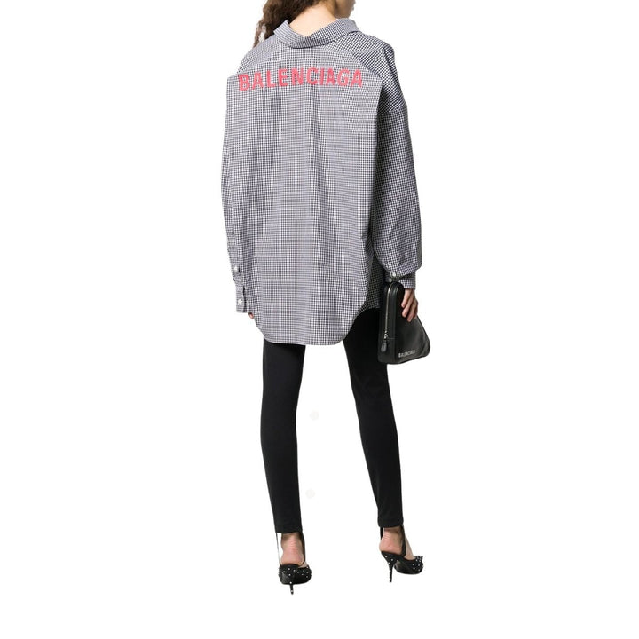 Cocoon Swing Gingham Shirt