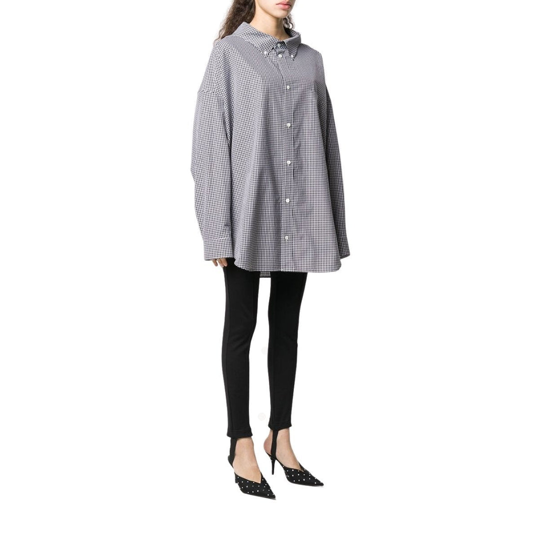 Cocoon Swing Gingham Shirt