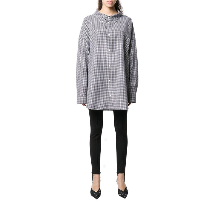 Cocoon Swing Gingham Shirt