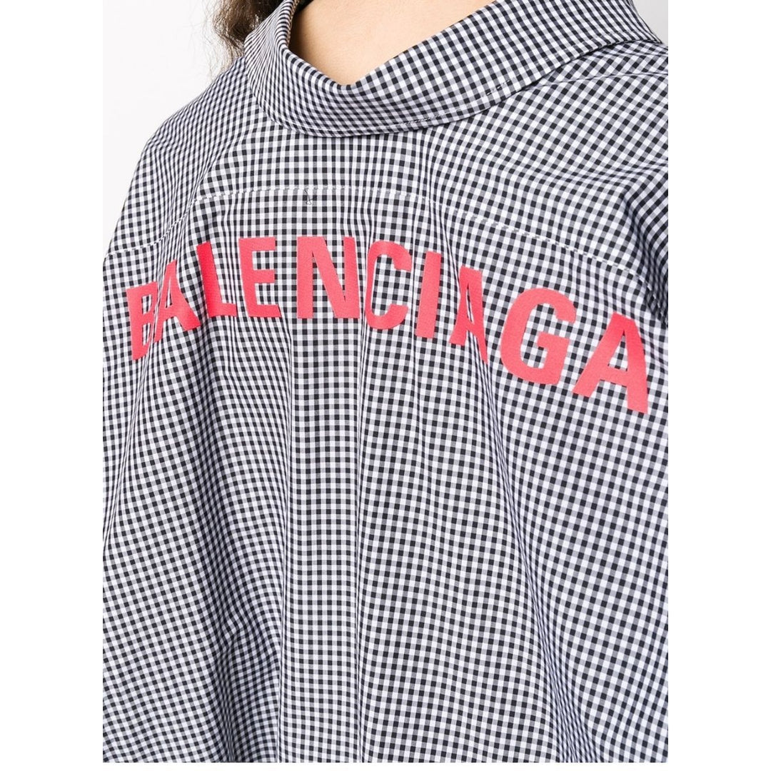 Cocoon Swing Gingham Shirt