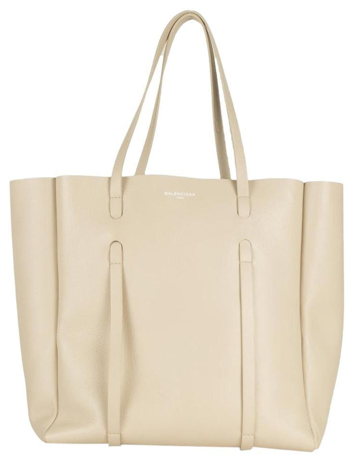 Balenciaga Everyday Tote Tan Leather Clutch